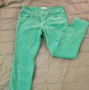 Old Navy Green Corduroy Pants